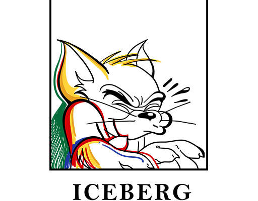 卡通小猫矢量手绘卡通动物猫和老鼠矢量TOM猫矢量