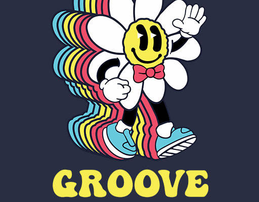 彩色花朵矢量立体花朵图案英文字母矢量花瓣图案简笔卡通