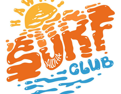 卡通海浪矢量太阳矢量数字字母矢量波浪矢量涂鸦英文字母