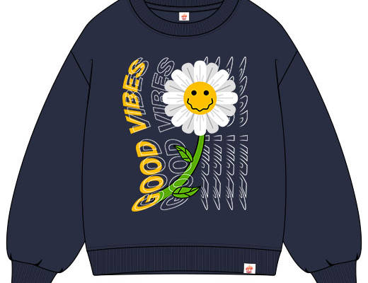 卡通花朵矢量菊花矢量图案变形英文字母矢量