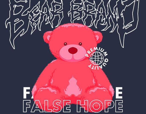 卡通小熊矢量彩色小熊涂鸦卡通涂鸦英文字母矢量