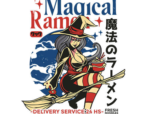 卡通女巫矢量手绘卡通人物巫师手绘女孩魔法女孩