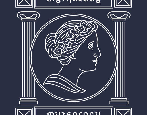 卡通人物头像雕塑女孩头像柱子图案手绘人物头像