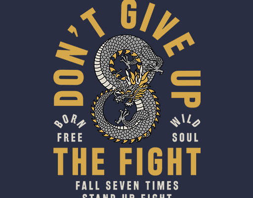 卡通龙图案数字8龙中国图腾图案班服图案