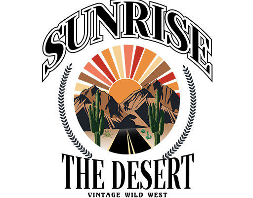 卡通山峰图案山脉图案风景图案变形英文字母