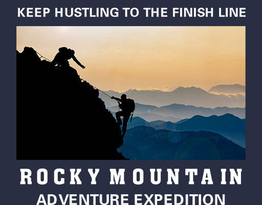 风景图案攀岩图案卡通人物剪影山峰图案