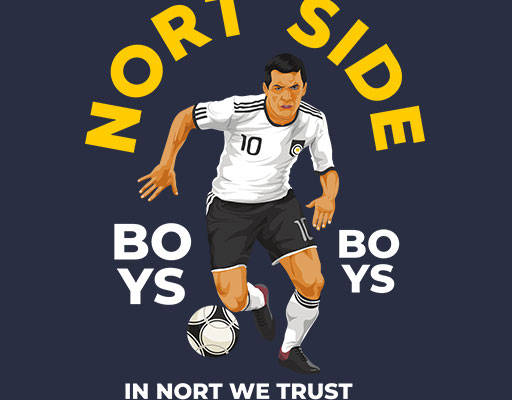 运动男孩矢量手绘卡通人物矢量踢足球男孩欧美人物矢量