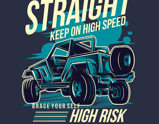 卡通汽车小轿车矢量吉普车越野车手绘汽车矢量