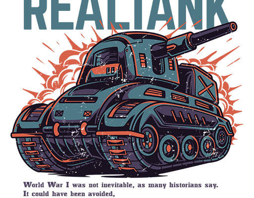 卡通坦克矢量手绘卡通交通工具大炮矢量装甲车矢量