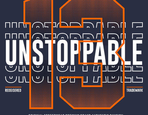 数字字母矢量简约英文字母彩色数字线条