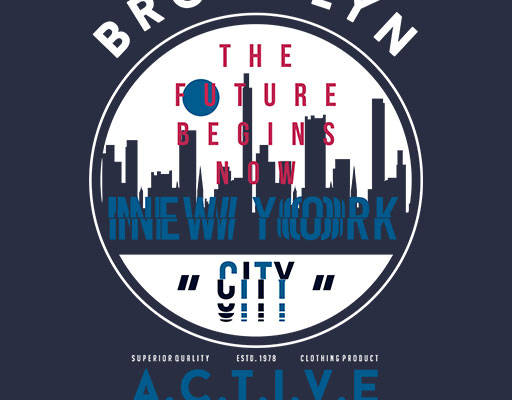 卡通城市矢量英文字母矢量圆形矢量建筑剪影图案