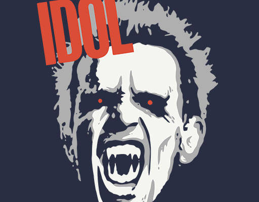 卡通人物头像丧尸头像恐怖人物头像男人头像手绘卡通头像剪影矢量