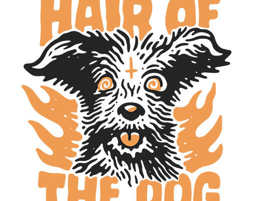 卡通动物矢量手绘卡通小狗头像手绘小狗