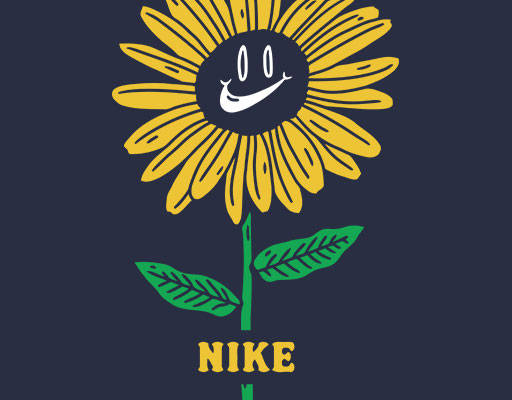 卡通菊花矢量手绘卡通植物简笔菊花图案