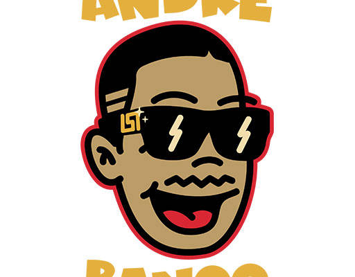 卡通人物头像数字字母矢量戴墨镜的男孩头像手绘卡通男孩