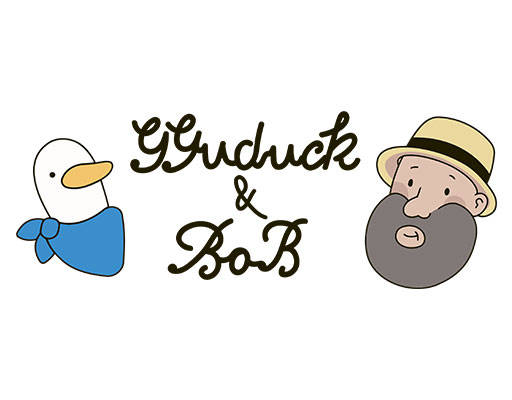 卡通人物头像卡通鸭子头像手写英文字母简笔卡通头像