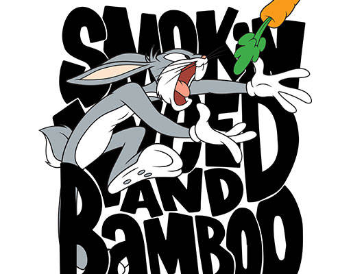 卡通兔子矢量兔八哥矢量英文字母矢量手绘卡通动物