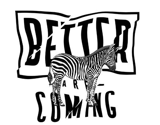 卡通斑马图案手绘卡通动物破碎英文字母