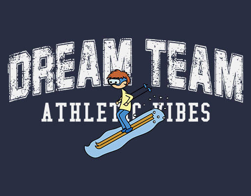 破碎英文字母矢量滑雪人物矢量卡通男孩矢量简笔卡通男孩