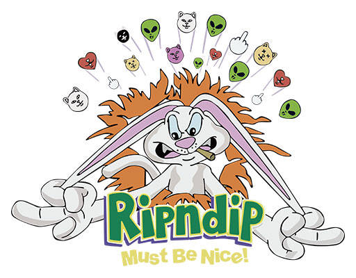 卡通兔子矢量抽烟的兔子手绘卡通动物矢量简笔卡通矢量