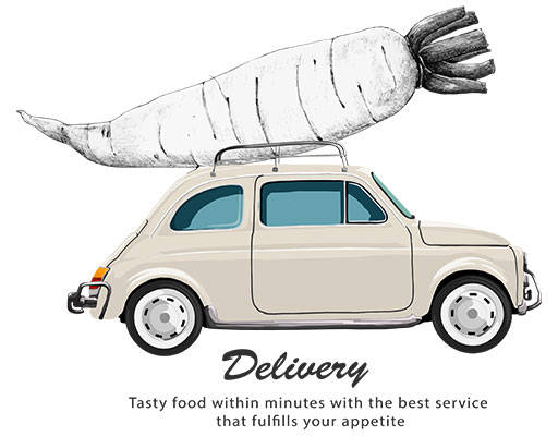 手绘小轿车矢量手写英文字母卡通汽车老爷车萝卜蔬菜