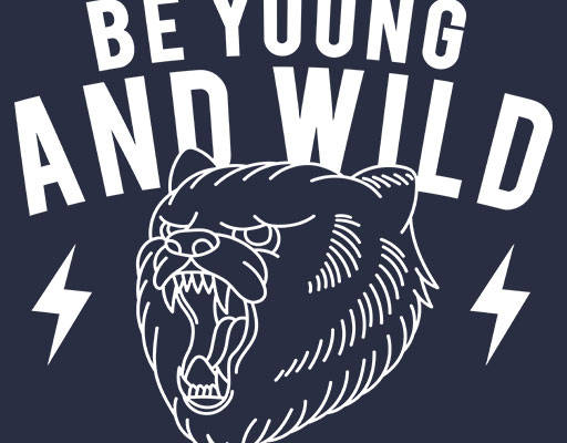 卡通动物头像卡通熊头矢量手绘小熊英文字母矢量