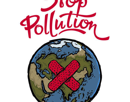 卡通地球矢量手绘卡通地球手写英文字母矢量