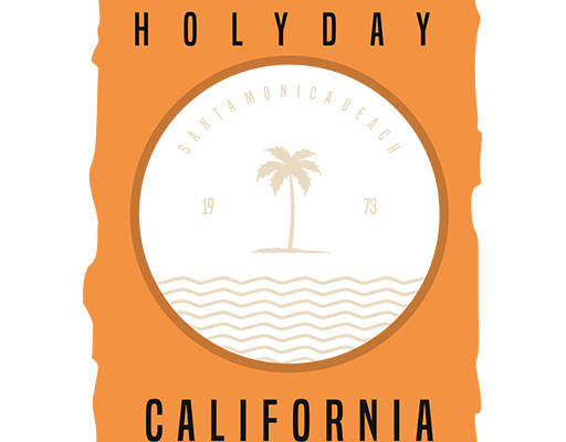 方形矢量图案椰子树矢量圆形矢量手写英文字母