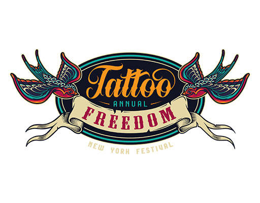 卡通燕子矢量手绘卡通动物彩色燕子圆矢量丝带