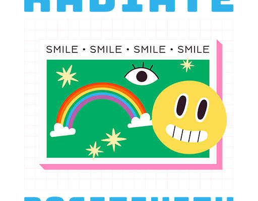 微笑表情矢量英文字母矢量方形矢量图案简约文字矢量彩虹矢量简约文字矢量