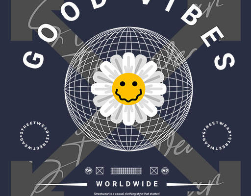 卡通鲜花矢量立体球形矢量简约卡通花朵矢量花瓣offwhite标志矢量