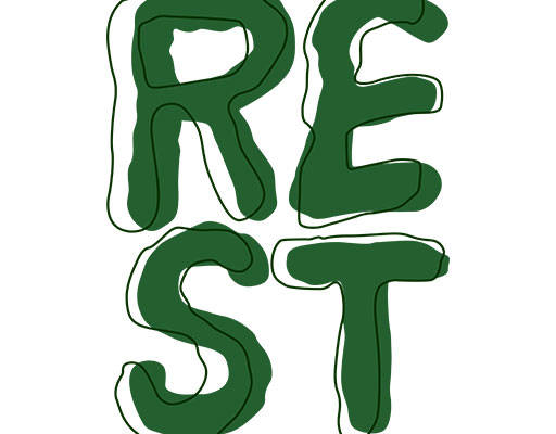 手写英文字母矢量剪影文字矢量卡通英文字母