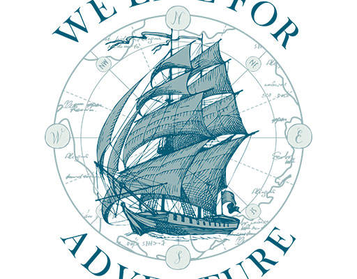 卡通帆船矢量手绘卡通船舶矢量地球矢量