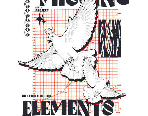 卡通鸽子矢量手绘卡通动物英文字母矢量简约