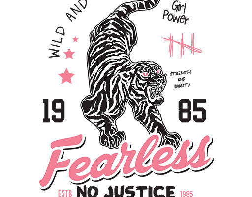 卡通老虎矢量手绘卡通动物手写英文字母矢量数字字母矢量