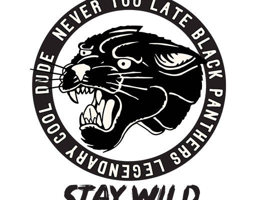 卡通豹子头像手绘卡通动物头像圆形矢量