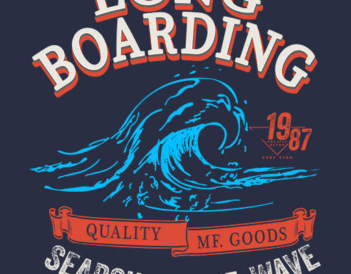 海浪矢量手写英文字母破碎英文字母