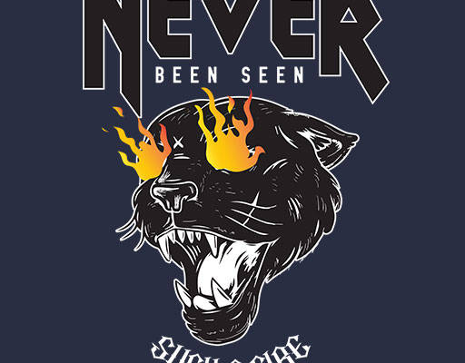 卡通豹子头像矢量英文字母矢量简约卡通动物头像