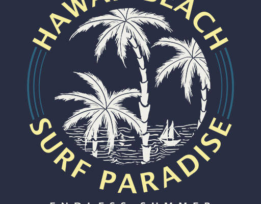 椰子树数量数字字母矢量圆形英文字母椰子树剪影图案