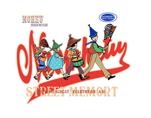 卡通人物图案英文字母图案简约文字手绘女孩手绘男孩手写英文