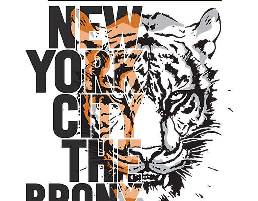 卡通老虎矢量手写英文字母老虎头像手绘老虎破碎老虎头