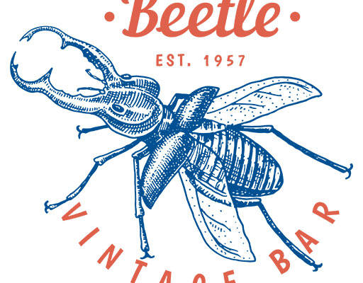 卡通昆虫矢量手绘昆虫英文字母矢量甲虫矢量