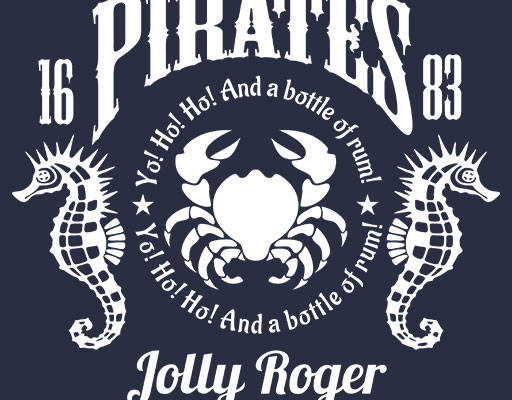 卡通海马矢量手绘海马英文字母矢量