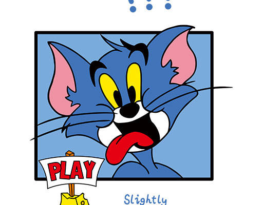 卡通猫咪矢量情侣装矢量英文字母矢量tom猫矢量