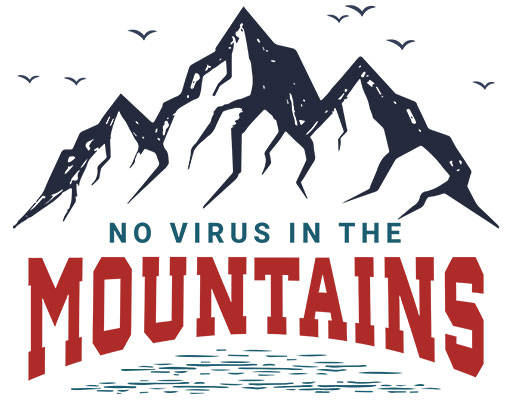 卡通山峰矢量英文字母矢量山峰剪影图案