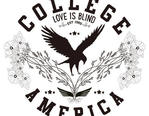 卡通老鹰矢量手绘鲜花矢量英文字母矢量老鹰剪影图案