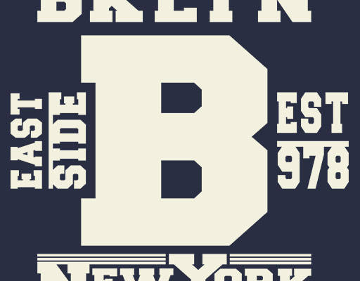 字母印花图案简约文字矢量字母B图案