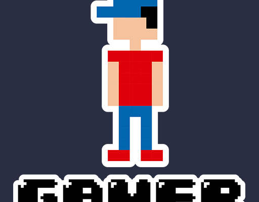 马赛克人物矢量卡通人物马赛克英文字母矢量