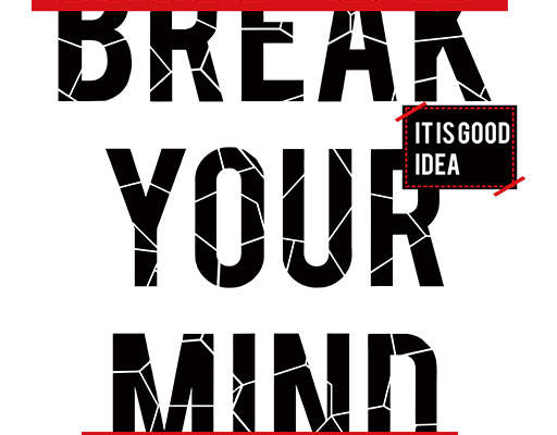 破碎英文字母矢量卡通文字矢量