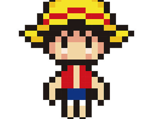 卡通人物矢量卡通人马赛克矢量火影忍者矢量